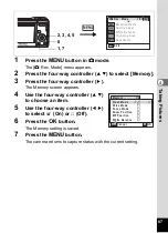 Preview for 89 page of Pentax 18606 - Optio M10 6MP Digital Camera Operating Manual