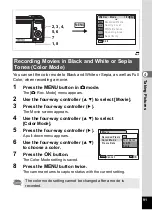 Preview for 93 page of Pentax 18606 - Optio M10 6MP Digital Camera Operating Manual