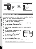 Preview for 94 page of Pentax 18606 - Optio M10 6MP Digital Camera Operating Manual