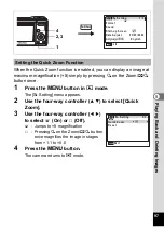 Preview for 99 page of Pentax 18606 - Optio M10 6MP Digital Camera Operating Manual