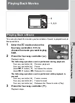 Preview for 103 page of Pentax 18606 - Optio M10 6MP Digital Camera Operating Manual