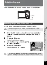 Preview for 105 page of Pentax 18606 - Optio M10 6MP Digital Camera Operating Manual