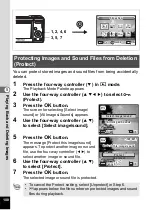 Preview for 110 page of Pentax 18606 - Optio M10 6MP Digital Camera Operating Manual