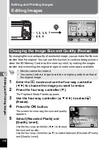 Preview for 112 page of Pentax 18606 - Optio M10 6MP Digital Camera Operating Manual