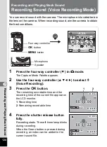 Preview for 126 page of Pentax 18606 - Optio M10 6MP Digital Camera Operating Manual