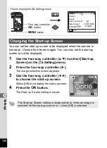 Preview for 134 page of Pentax 18606 - Optio M10 6MP Digital Camera Operating Manual