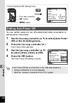 Preview for 142 page of Pentax 18606 - Optio M10 6MP Digital Camera Operating Manual