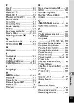 Preview for 163 page of Pentax 18606 - Optio M10 6MP Digital Camera Operating Manual