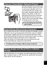 Preview for 15 page of Pentax 18626 - Optio M20 Digital Camera Operating Manual