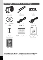 Preview for 16 page of Pentax 18626 - Optio M20 Digital Camera Operating Manual