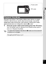 Preview for 35 page of Pentax 18626 - Optio M20 Digital Camera Operating Manual