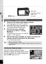 Preview for 44 page of Pentax 18626 - Optio M20 Digital Camera Operating Manual