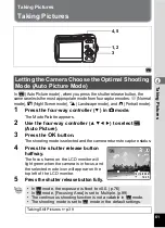 Preview for 63 page of Pentax 18626 - Optio M20 Digital Camera Operating Manual