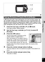 Preview for 71 page of Pentax 18626 - Optio M20 Digital Camera Operating Manual