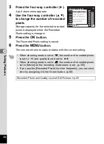 Preview for 86 page of Pentax 18626 - Optio M20 Digital Camera Operating Manual