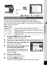 Preview for 87 page of Pentax 18626 - Optio M20 Digital Camera Operating Manual