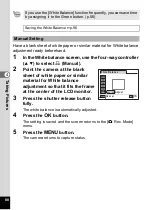 Preview for 90 page of Pentax 18626 - Optio M20 Digital Camera Operating Manual