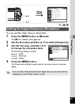 Preview for 95 page of Pentax 18626 - Optio M20 Digital Camera Operating Manual