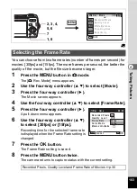 Preview for 105 page of Pentax 18626 - Optio M20 Digital Camera Operating Manual