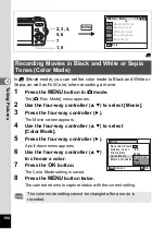 Preview for 106 page of Pentax 18626 - Optio M20 Digital Camera Operating Manual