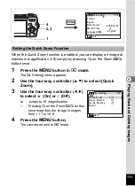 Preview for 113 page of Pentax 18626 - Optio M20 Digital Camera Operating Manual