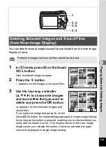 Preview for 121 page of Pentax 18626 - Optio M20 Digital Camera Operating Manual