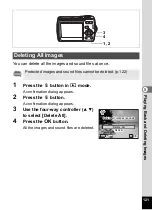 Preview for 123 page of Pentax 18626 - Optio M20 Digital Camera Operating Manual