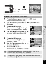 Preview for 125 page of Pentax 18626 - Optio M20 Digital Camera Operating Manual