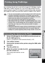 Preview for 139 page of Pentax 18626 - Optio M20 Digital Camera Operating Manual