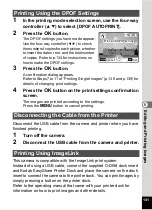 Preview for 143 page of Pentax 18626 - Optio M20 Digital Camera Operating Manual