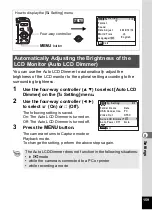 Preview for 161 page of Pentax 18626 - Optio M20 Digital Camera Operating Manual