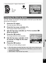 Preview for 165 page of Pentax 18626 - Optio M20 Digital Camera Operating Manual