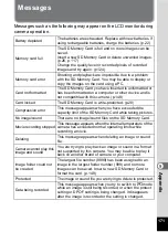 Preview for 173 page of Pentax 18626 - Optio M20 Digital Camera Operating Manual