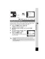 Preview for 85 page of Pentax 18836 - Optio E30 7.1MP Digital Camera Operating Manual