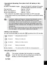 Preview for 19 page of Pentax 18903 - Optio A10 8MP Digital Camera Operating Manual