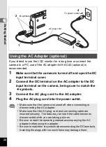 Preview for 22 page of Pentax 18903 - Optio A10 8MP Digital Camera Operating Manual