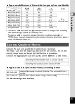 Preview for 27 page of Pentax 18903 - Optio A10 8MP Digital Camera Operating Manual