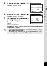 Preview for 31 page of Pentax 18903 - Optio A10 8MP Digital Camera Operating Manual