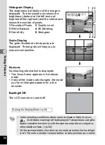 Preview for 52 page of Pentax 18903 - Optio A10 8MP Digital Camera Operating Manual