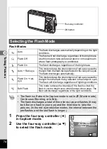 Preview for 76 page of Pentax 18903 - Optio A10 8MP Digital Camera Operating Manual