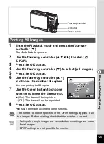 Preview for 127 page of Pentax 18903 - Optio A10 8MP Digital Camera Operating Manual