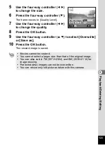 Preview for 133 page of Pentax 18903 - Optio A10 8MP Digital Camera Operating Manual