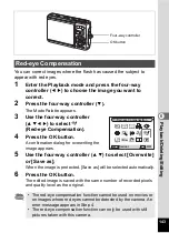 Preview for 145 page of Pentax 18903 - Optio A10 8MP Digital Camera Operating Manual