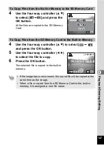 Preview for 149 page of Pentax 18903 - Optio A10 8MP Digital Camera Operating Manual