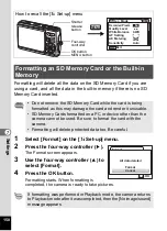 Preview for 152 page of Pentax 18903 - Optio A10 8MP Digital Camera Operating Manual