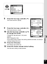 Preview for 157 page of Pentax 18903 - Optio A10 8MP Digital Camera Operating Manual