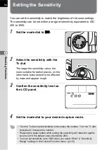 Предварительный просмотр 54 страницы Pentax 18981 - Ist D Igital Camera SLR Operating Manual