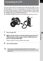 Предварительный просмотр 132 страницы Pentax 18981 - Ist D Igital Camera SLR Operating Manual