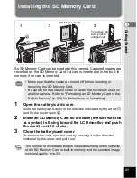 Preview for 23 page of Pentax 19165 - Optio A20 - Digital Camera Operating Manual