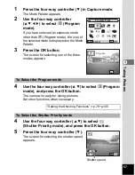 Preview for 59 page of Pentax 19165 - Optio A20 - Digital Camera Operating Manual